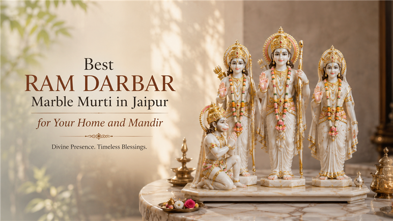 
													Best Ram Darbar Marble Murti in Jaipur for Your Home and Mandir