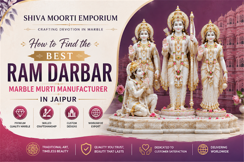 
													How to Find the Best Ram Darbar Marble Murti Manufacturer in Jaipur